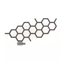 Hex horizontal